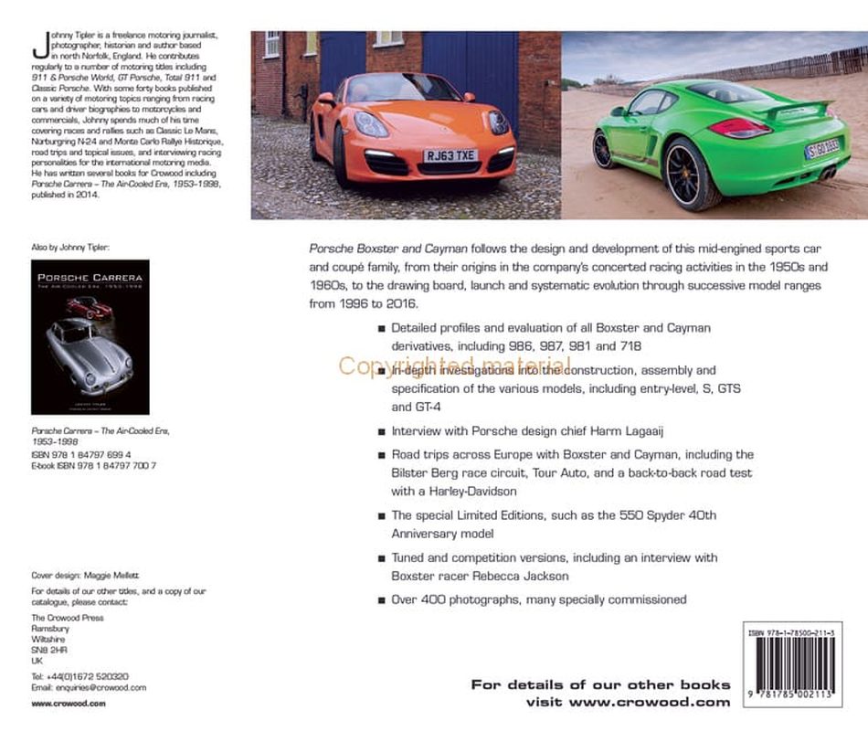 Porsche Boxster and Cayman - The Complete Story