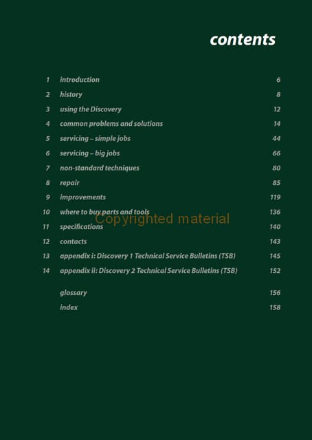 Land Rover Discovery Maintenance and Upgrades Manual, Series 1 and 2