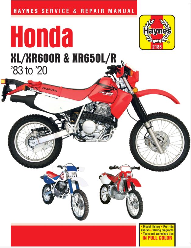 Honda XL/XR600R & XR650L/R 1983 - 2014