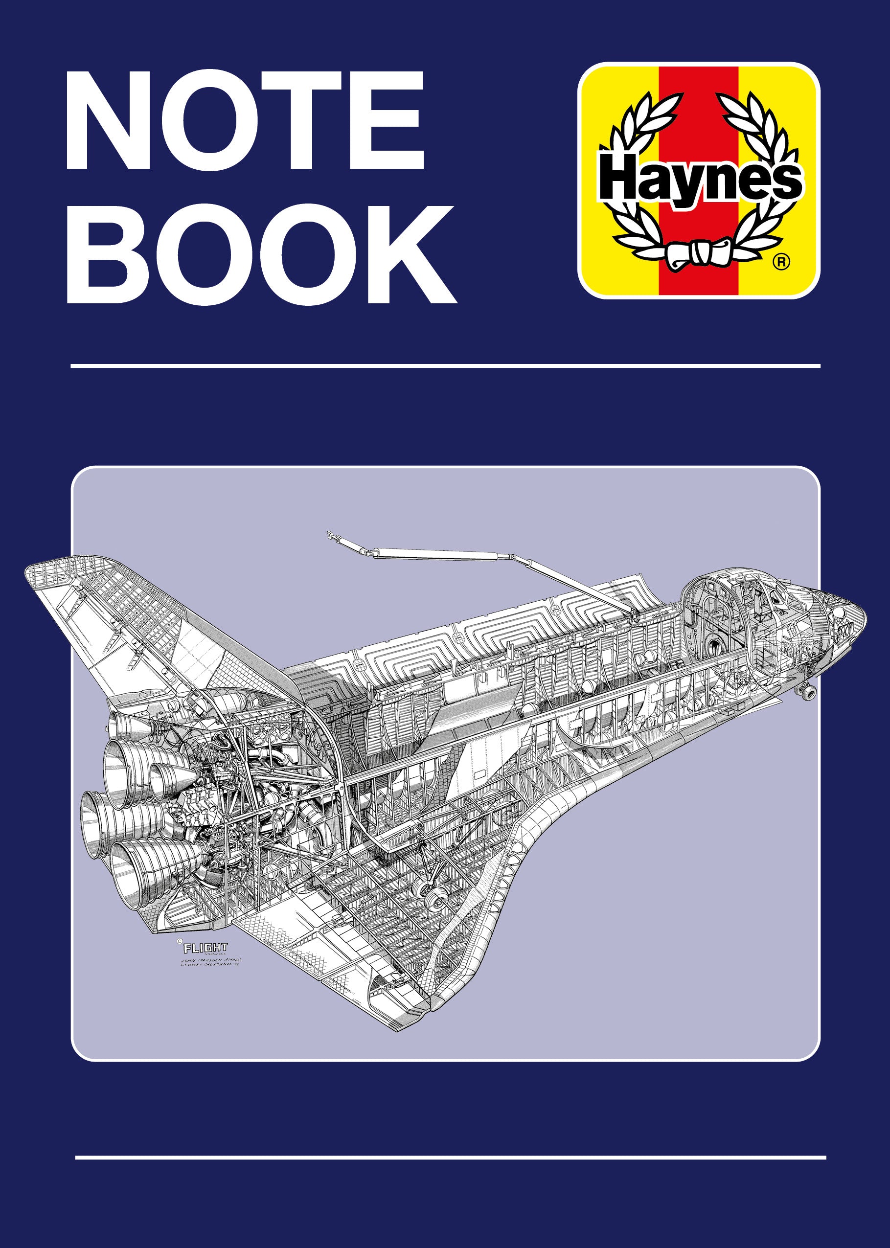 Haynes A5 Notebook – Nasa Space Shuttle Edition