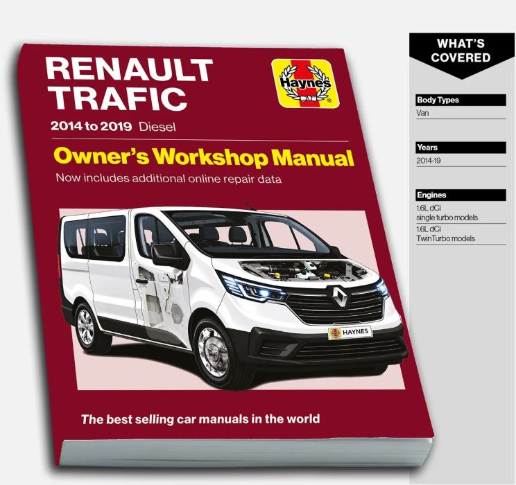 Renault Trafic 2015 to 2019 Diesel