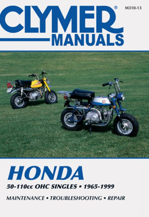 Honda 50-110 OHC Single, Monkey Z50A, Z50R 1965-1999