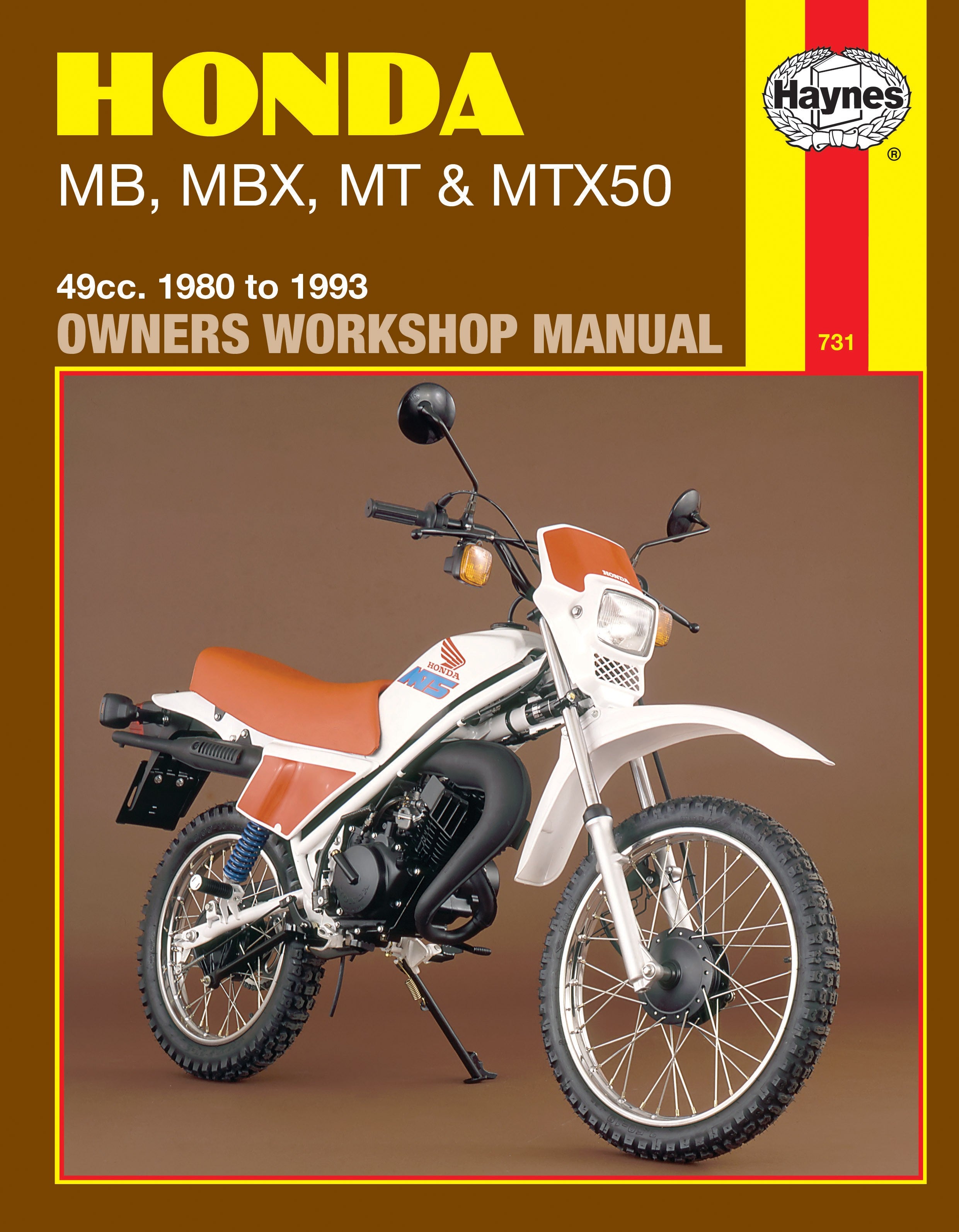Honda MB, MBX, MT, MTX50 1980-1993