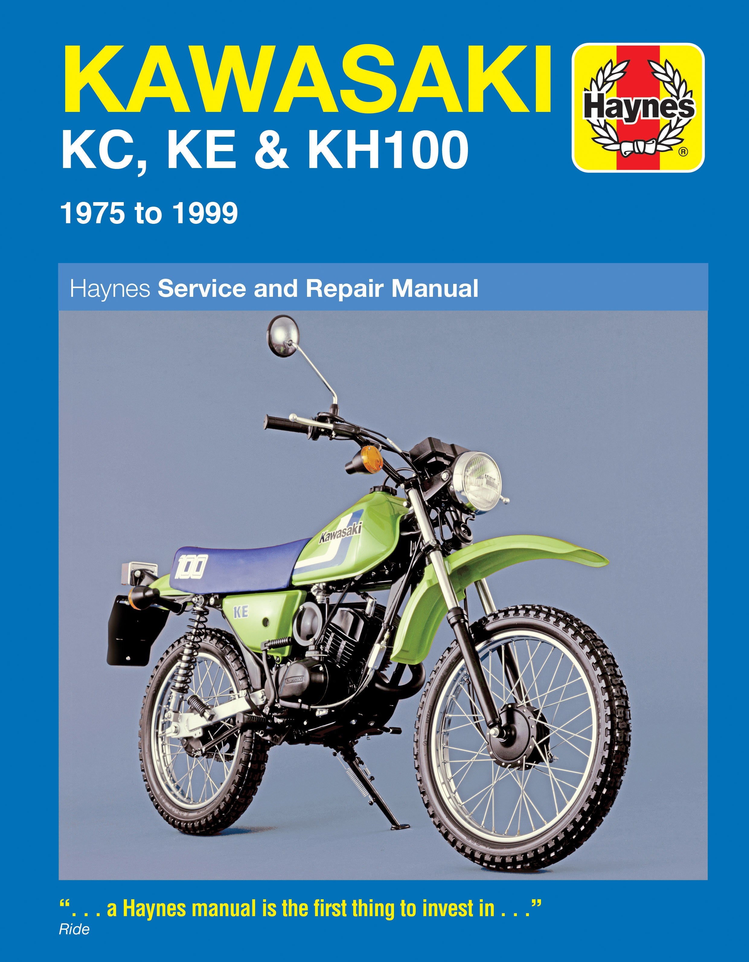 Kawasaki KC, KE & KH100 1975-1999