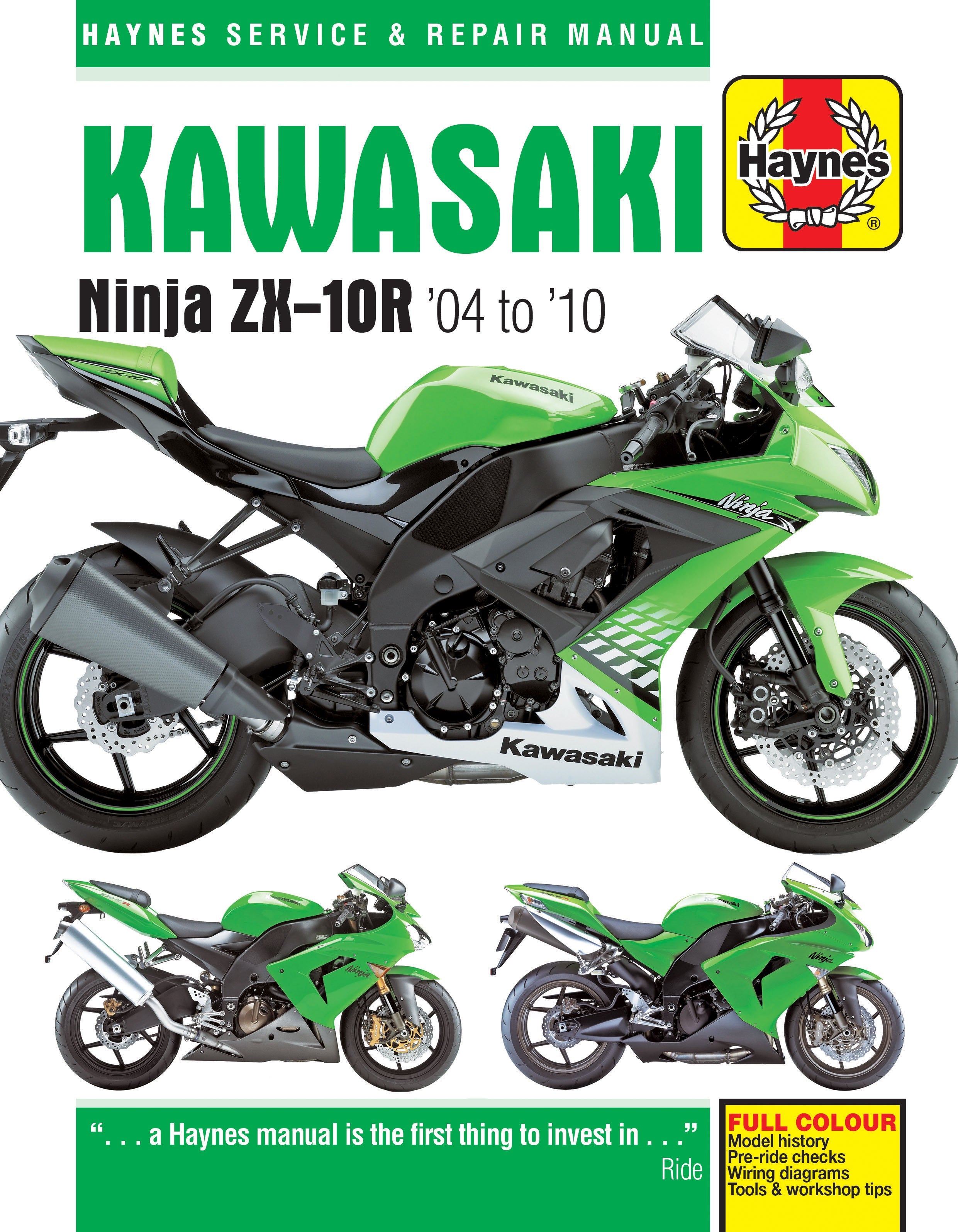 Kawasaki Ninja ZX10R 2004 - 2010