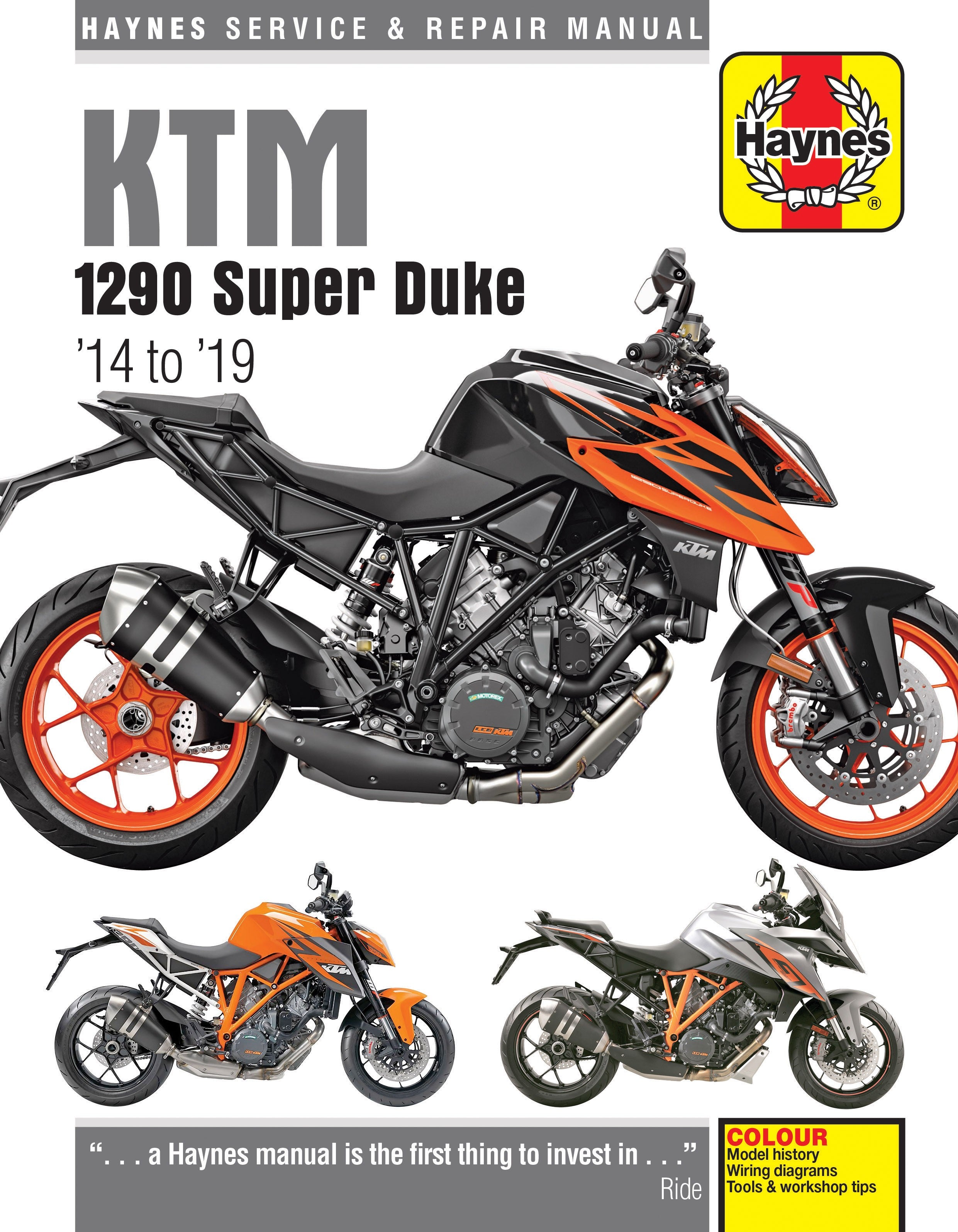 KTM 1290 Super Duke 2014 - 2019