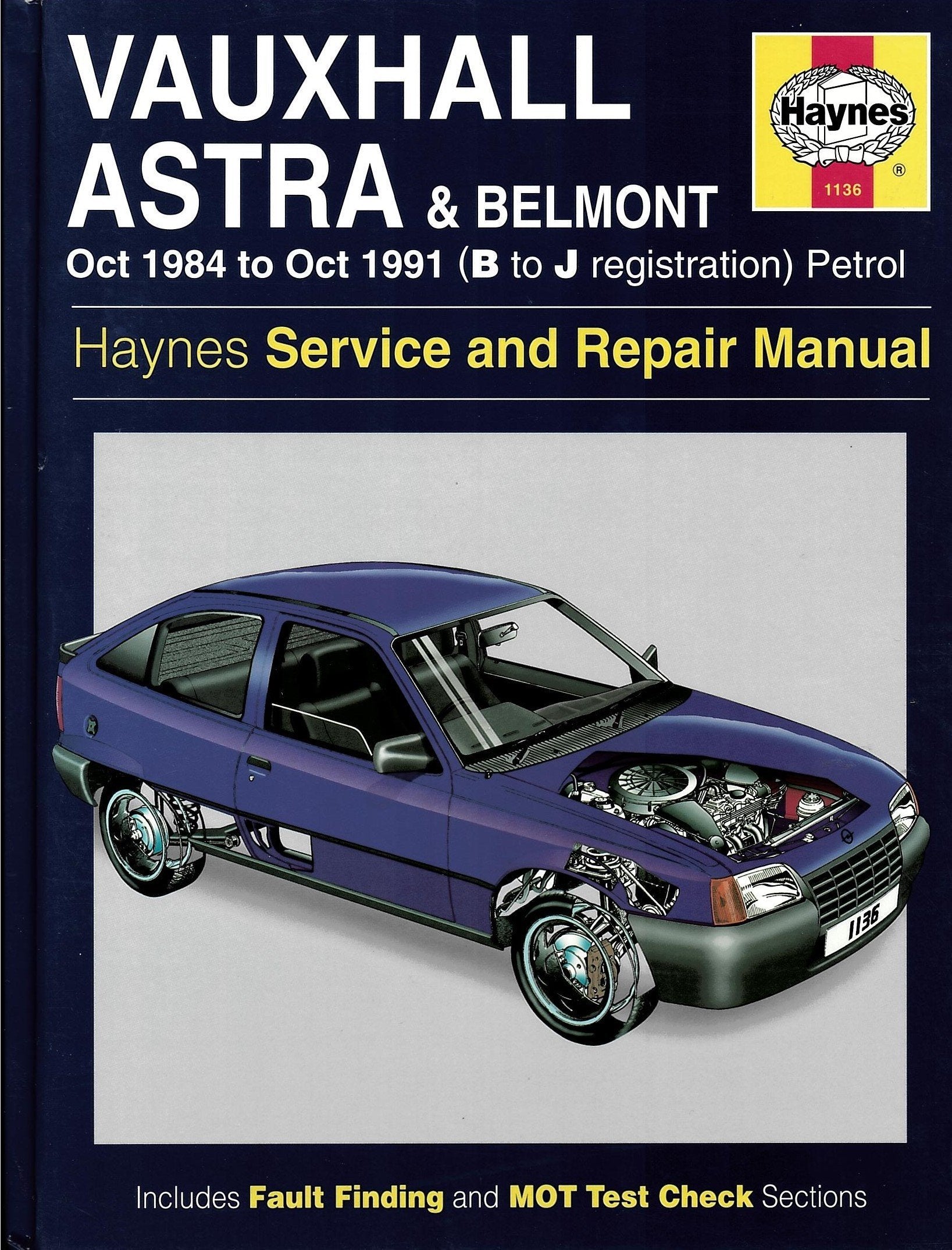 Opel Astra & Belmont Oct 1984 - Oct 1991