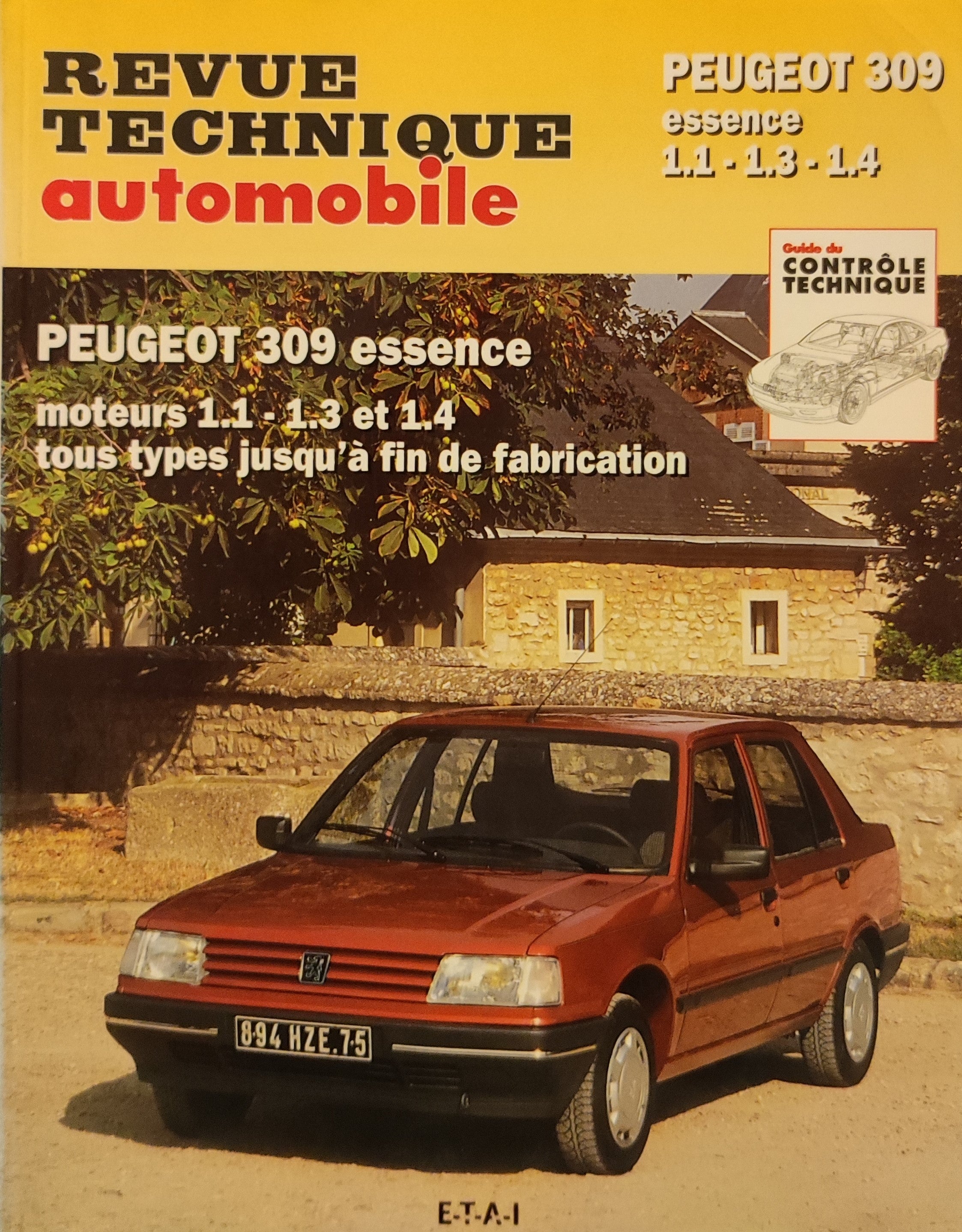 Peugeot 309 1.1, 1.3 & 1.4 petrol