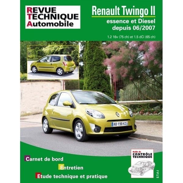 Renault Twingo II essence et Diesel depuis 06/2007 -
