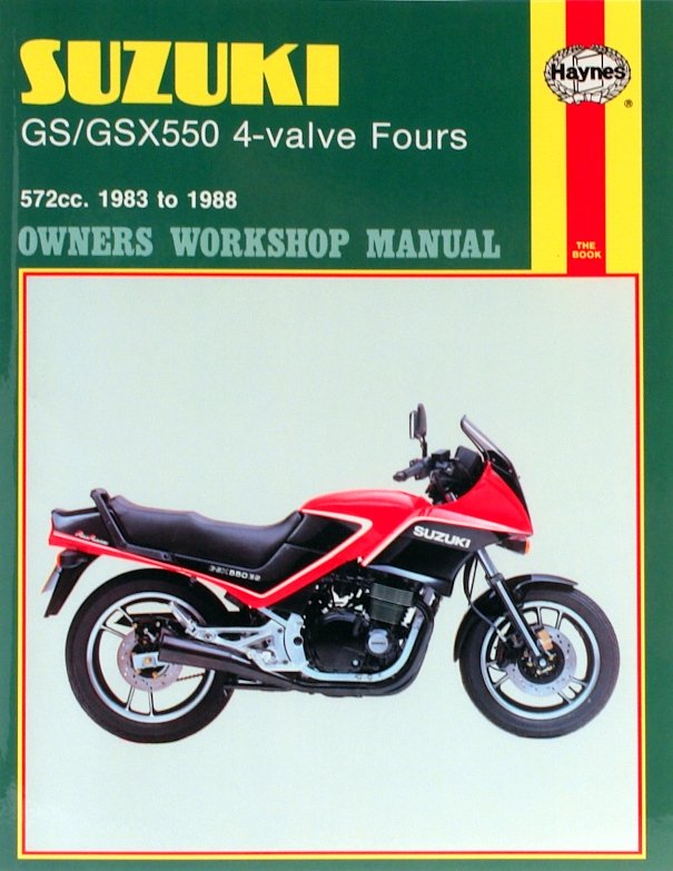 Suzuki GS/GSX550 4-valve Fours 1983-1988