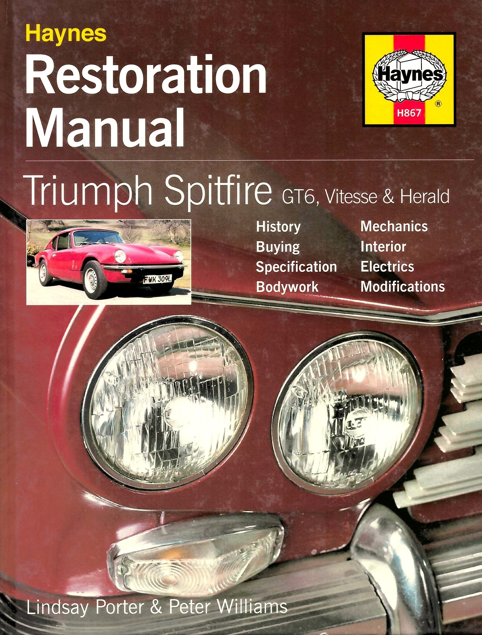 Triumph Spitfire, GT6, Vitesse & Herald Restoration Manual