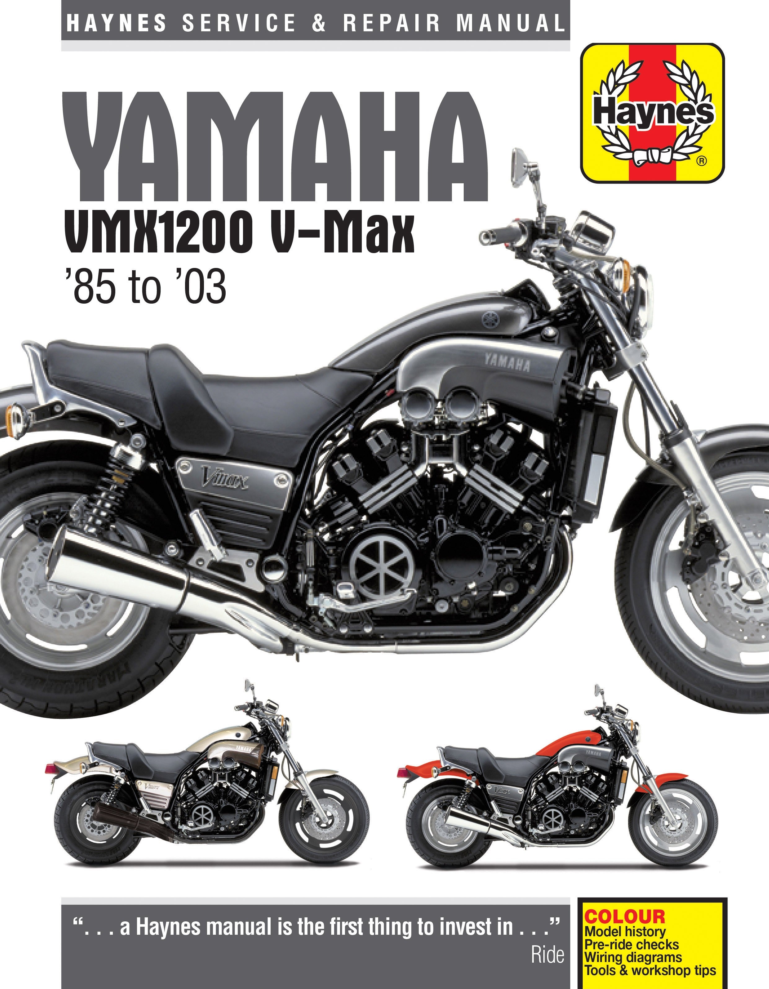 Yamaha V-MAX マニュアルセット 4冊 Yamaha V-Max 1985-2003