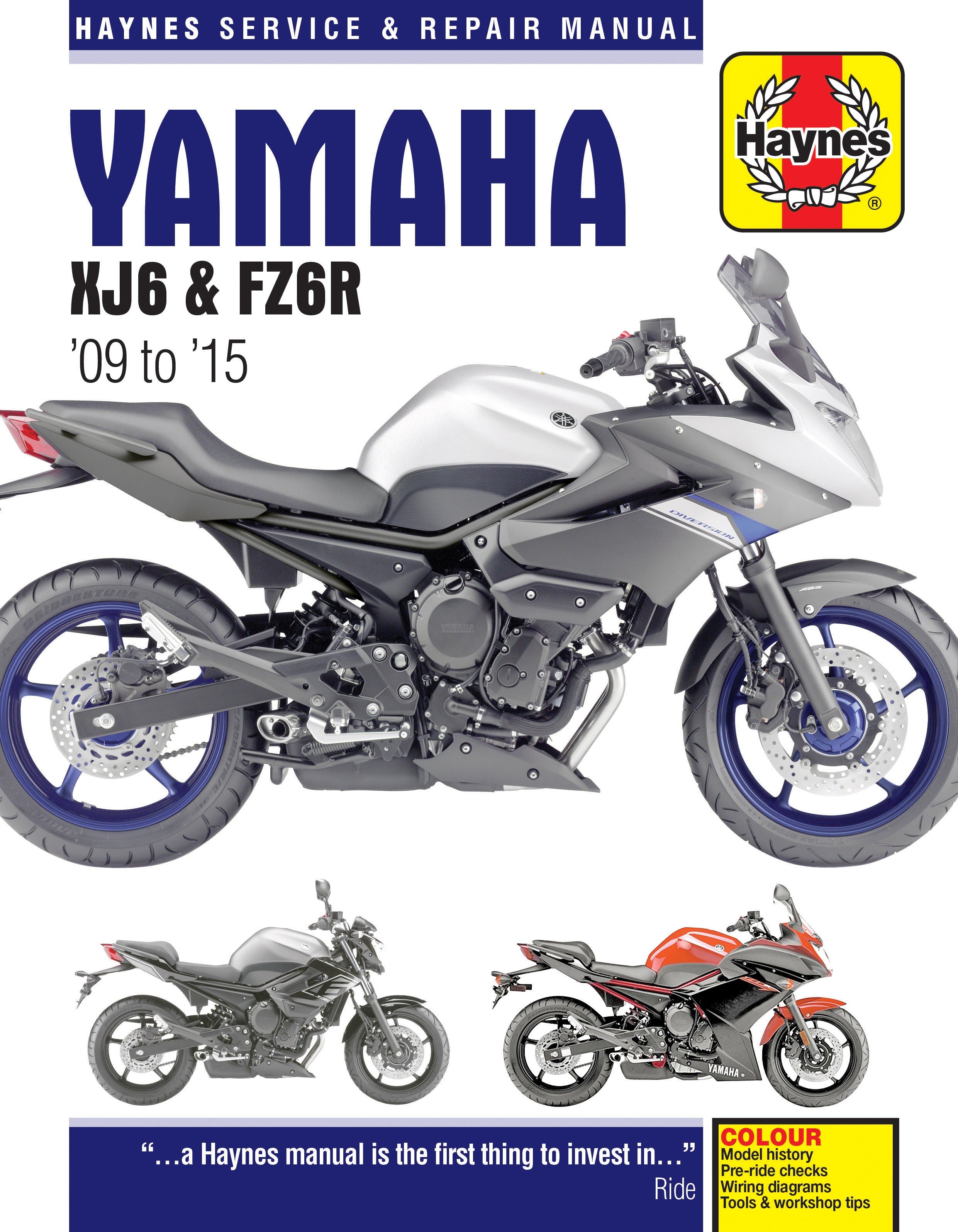 Yamaha XJ6 & FZ6R 2009-2015