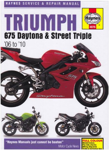 Triumph 675 Daytona &amp; Speed ​​Triple 2006 - 2016