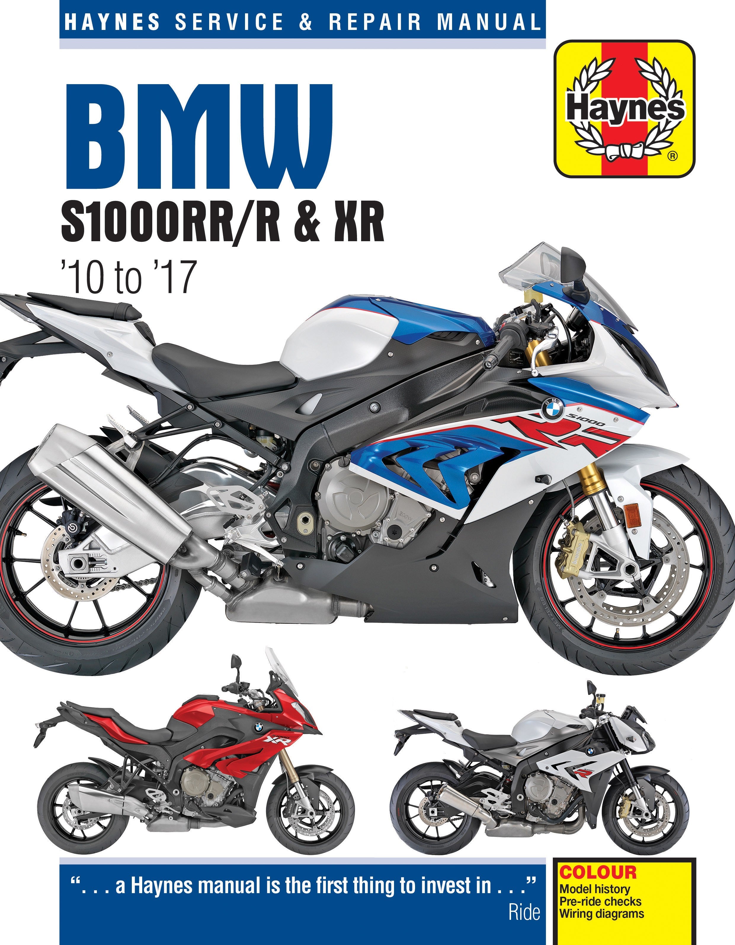 BMW S 1000 RR/R &amp; XR 2010-2017
