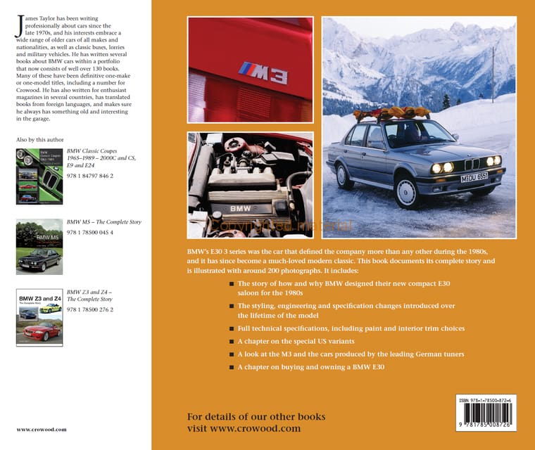 BMW E30 The Complete Story