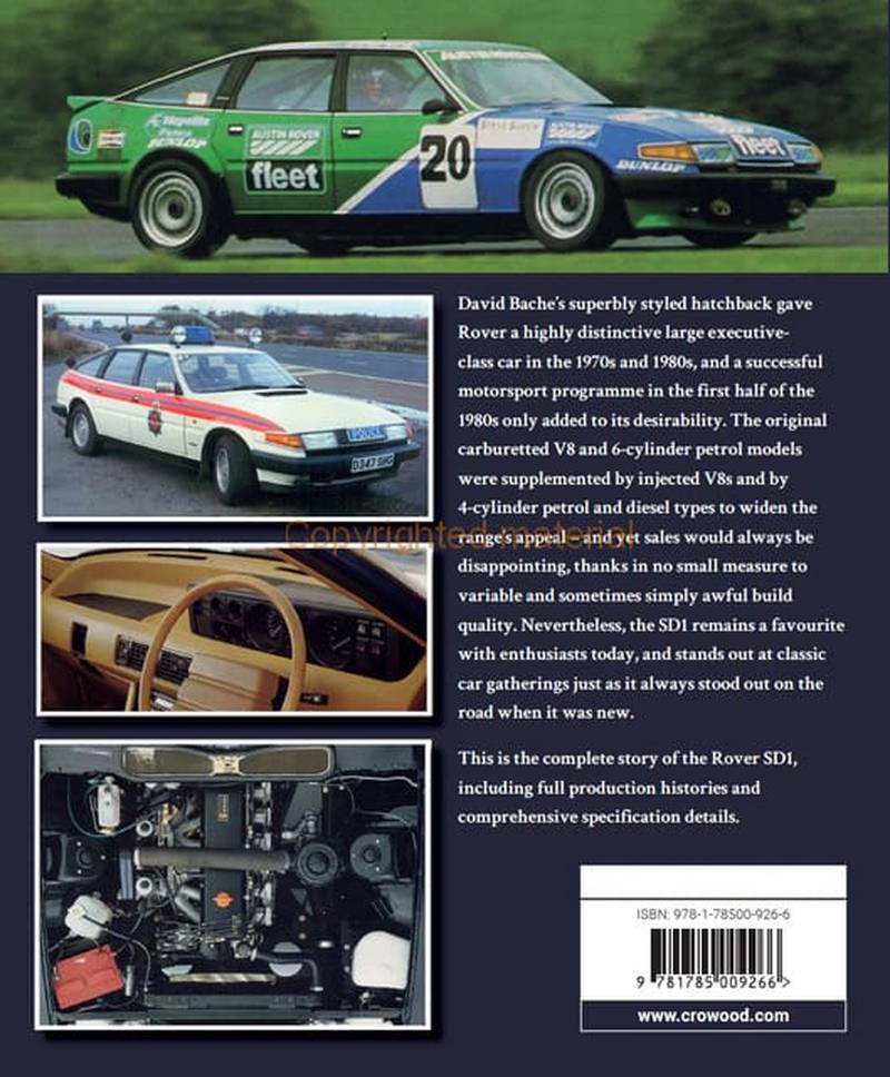 ROVER SD1 The Full Story 1976-1986