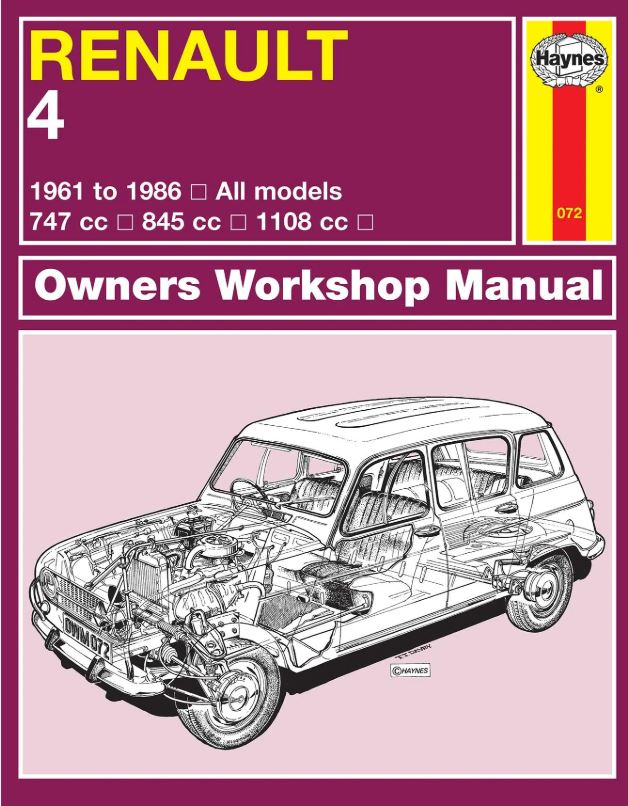 Renault 4 1961 - 1986 Classic Reprint