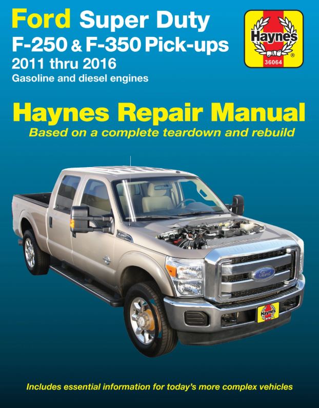 Ford Super Duty F-250 & F-350 Pick-ups 2011 - 2016