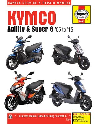 Kymco Agility & Super 8 Scooters (05-15)
