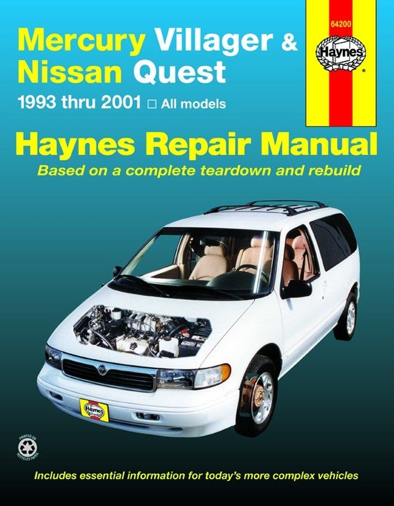 Mercury Villager & Nissan Quest US 1993 - 2001