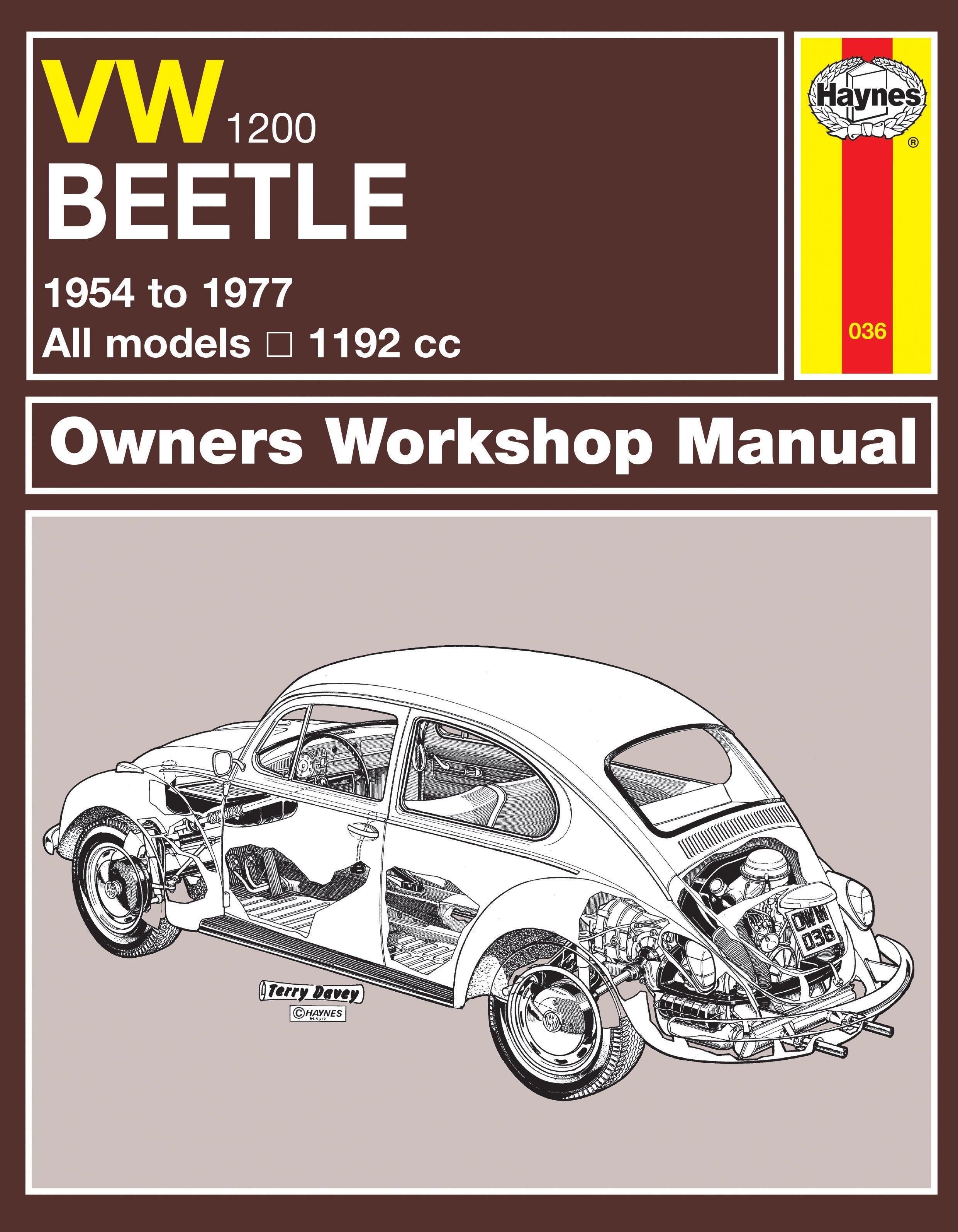 ビートル　VW 1200 BEETLE 1954 to 1977 VW Beetle 1200 1954 - 1977